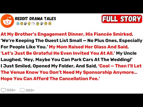 At My Brother’s Engagement Dinner, His Fiancée Smirked, ‘We’re Keeping The...  - Best Reddit Stories