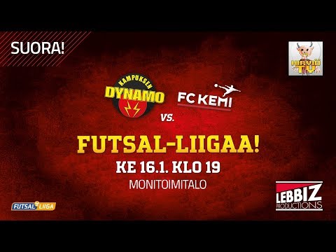 16.01.2019 KaDy - FC Kemi klo 19.00 Futsal-Liiga