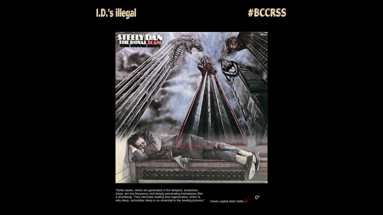 Steely Dan...Steal'I.D.an The Royal Scam 1976 Album Cover Art Decoded I.D.'s illegal #BCCRSS
