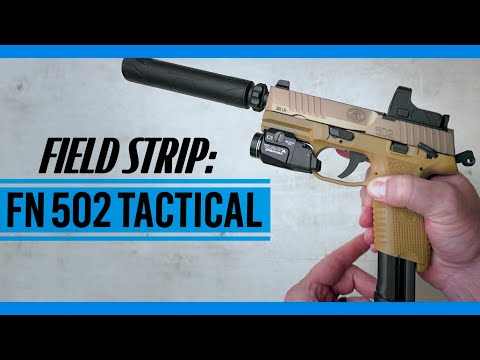 FN 502 Tactical .22LR [Field Strip]: Disassembly & Reassembly