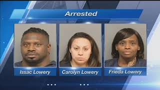 Lincoln Police arrest three serving a warrant
