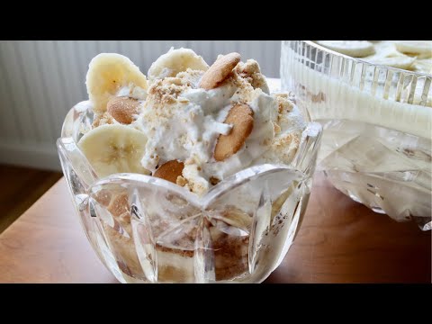 How to Make The BEST Banana Pudding- EXTRA Cream Cheese, EXTRA Thick!