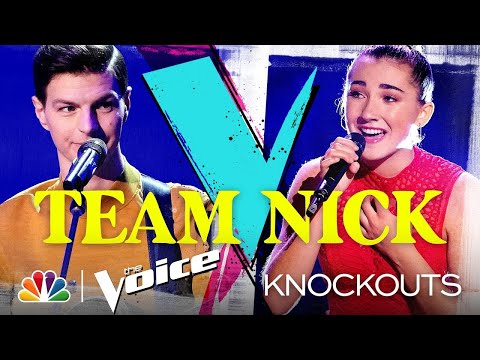 Allegra Miles and Jacob Miller Leave Nick Jonas with a Tough Choice - The Voice Knockouts 2020