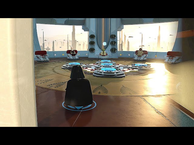 How to complete the Dodgy Dwellings puzzle in Lego Star Wars: The