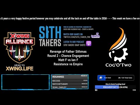 Revenge of Father Sithmas - Game 2 - Resistance vs Empire