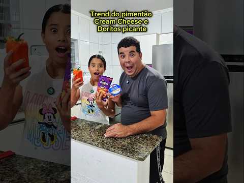Trend do Pimentão Cream Cheese e Doritos picante