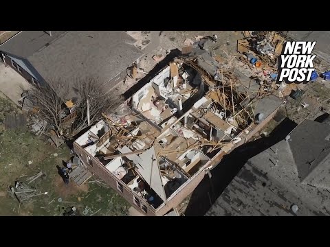 Drone Video Shows Aftermath of Destructive Tornado in Norman, Oklahoma | New York Post
