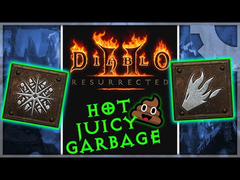 The Worst Skills in Diablo 2 - Druid and Sorceress Skill Guide [ Inferno Arctic Blast ]