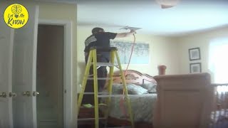 She Set up a Secret Camera and Caught This Repairman Doing Something Dreadful in the Bedroom…