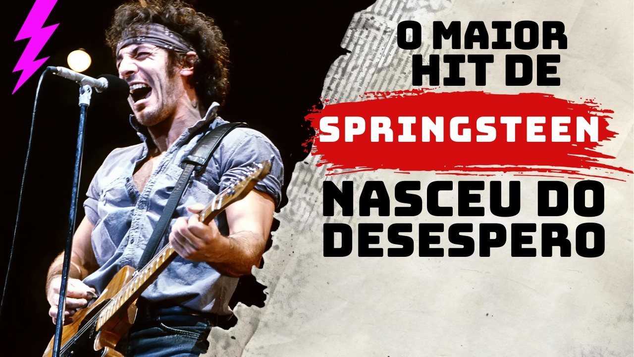 A História Por Trás de “Dancing In The Dark” - O Hit Que Salvou Bruce Springsteen