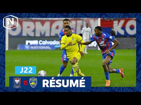 J22 I SM Caen - FC Sochaux-Montbéliard (1-3) I National FFF 2025-2026
