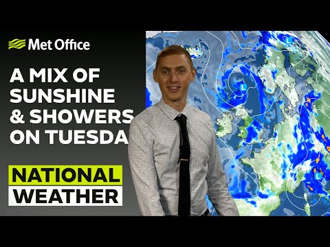 28/08/23 – Changeable weather ahead – Evening Weather Forecast UK – Met Office Weather