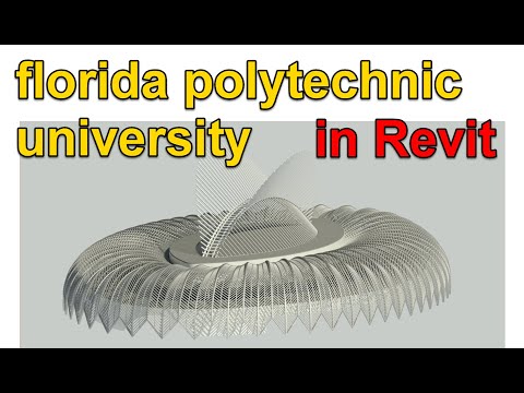 Revit tutorial (Day 51) Florida polytechnic university in revit