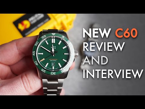 NEW C60 300 Review & Interview - Christopher Ward Trident pro 300