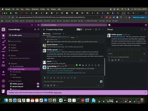 Watch the Slack Agent Demo