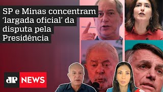 Motta, Monteiro e Klein comentam sobre foco dos candidatos em SP e Minas