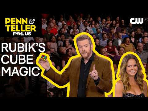 Magician Fools Penn & Teller with Rubik's Cube Magic Trick | Penn & Teller: Fool Us | The CW