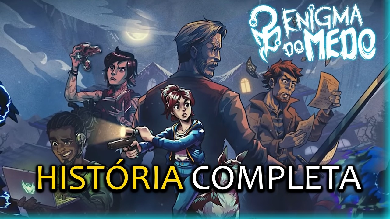 A História COMPLETA de ENIGMA DO MEDO