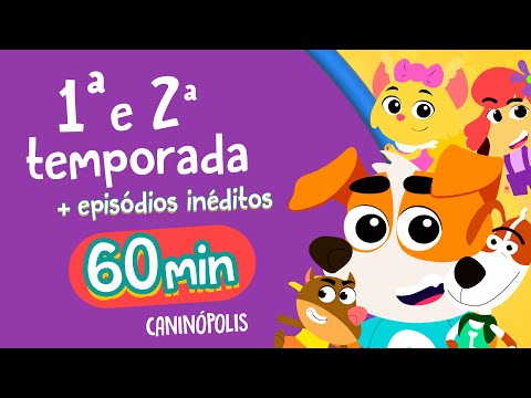 Super Compilado de Caninópolis! 60 minutos de pura diversão #musicainfantil