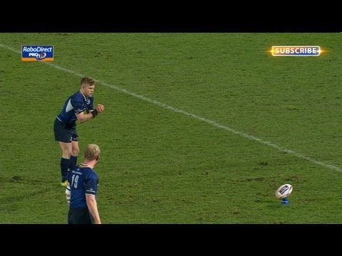 Ian Madigan 69th Min Penalty Closes the Gap Leinster v Ulster 30 March 2013