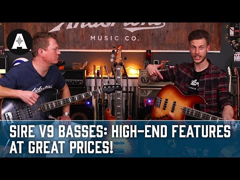 Sire Marcus Miller V9 Bass Guitars - High End Features, Great Prices!