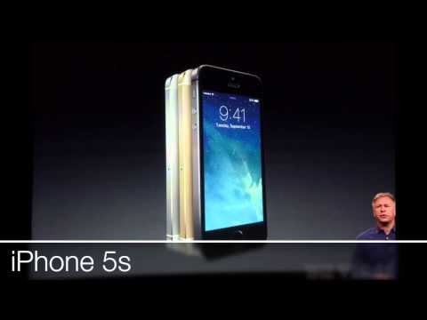 Apple Keynote September 2013 in 330 Sekunden (iPhone 5s, iPhone 5c)