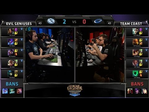 LCS NA 2015 Spring Promotion EG vs CST Game 3 Highlights