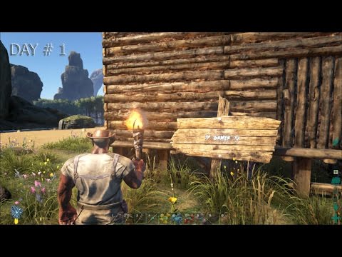 [ LIVE ] ARK Survival Evolved [Day#1] มาๆๆเร็วสร้างบ้านจับสัตว์กัน