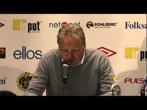 Eftersnack från presskonferensen