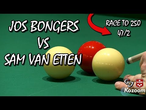 Bongers VS Van Etten - Semi Final Dutch Championship Balkline 47/2 | Carom Billiards