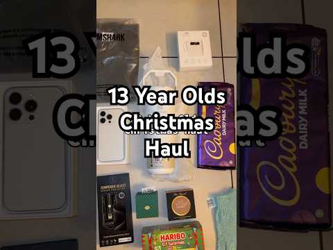 13 Year Olds Christmas Haul