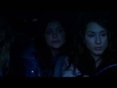 Pretty Little Liars 2x25 -  The Girls Driving To The Lostwoods Resort.