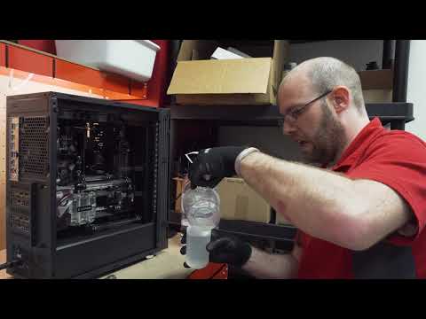 Customer Stratos Gaming PC Build | i9-7900x, Dual RTX 2080 Ti, Water Cooled Open Loop