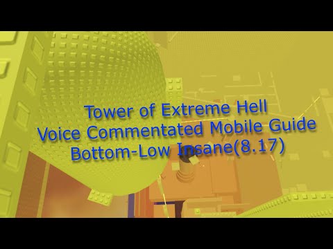 (Jtoh) Tower of Extreme Hell Mobile Guide