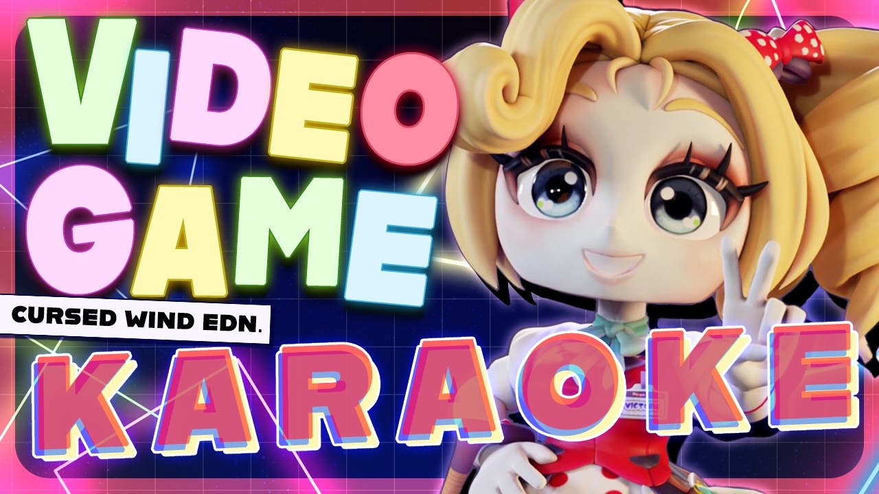 【SINGING... WEDNESDAY?】 Video Game Karaoke 🎮🎶 #densetsuexe #victoriaroman