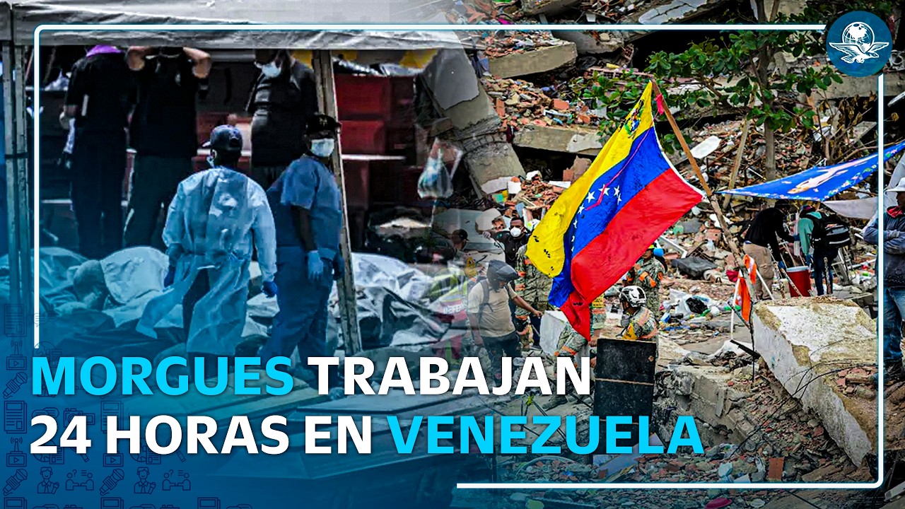 Venezuela vive emergencia funeraria tras los terremotos; morgues colapsadas por miles de víctimas