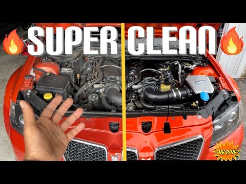HOW TO SUPER CLEAN YOUR ENGINE BAY WITH ( FOAMY ENGINE DEGREASER )