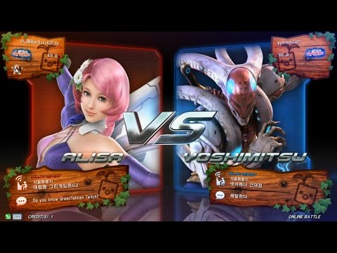 TEKKEN 7 11/21 Dotoring(Alisa) vs Eye Musician(Yoshimitsu) (철권7 도토링 vs 아이뮤지션)