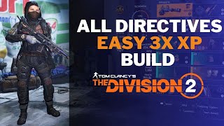 Play With ALL Directives Easy And Max 3X XP EVENT The Division 2 The Pact!