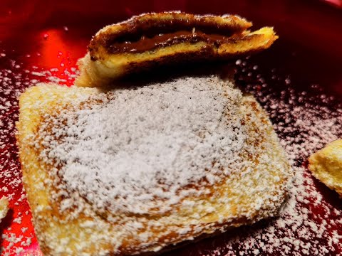 FAGOTTINI ALLA NUTELLA, come fare i saccottini al cioccolato con #videoricetteinsieme