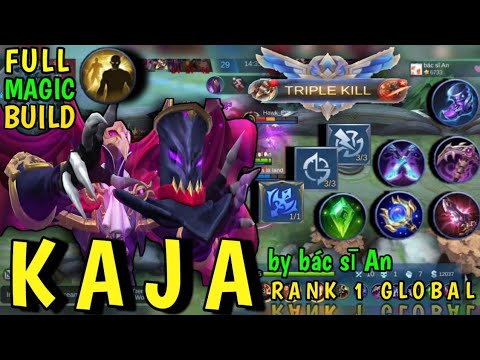 Plays Kaja With Full Magic Build - Top 1 Global Kaja Mobile Legends |By bác sī An