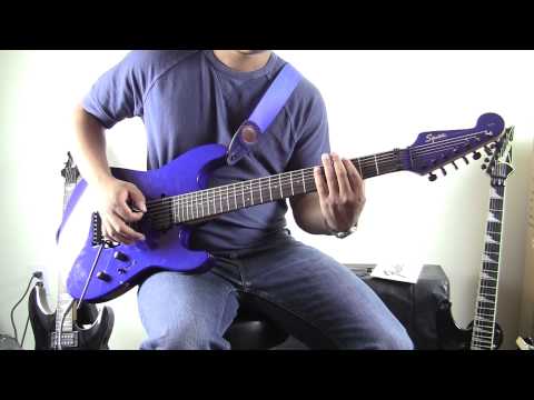 Squier Stagemaster 7 String 2000 Cobalt Blue image 26