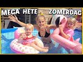 DE HELE DAG WATERPRET OP BLOEDHETE ZOMERDAG ? | Bellinga Vlog #1825