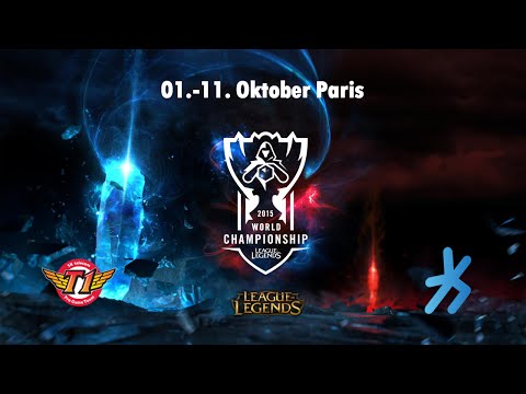 SK Telecom T1 vs. H2k Gaming - Gruppe C, World Championship 2015