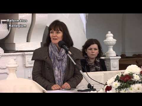 Reformáció csendesnap, Tapolyai Emőke előadása