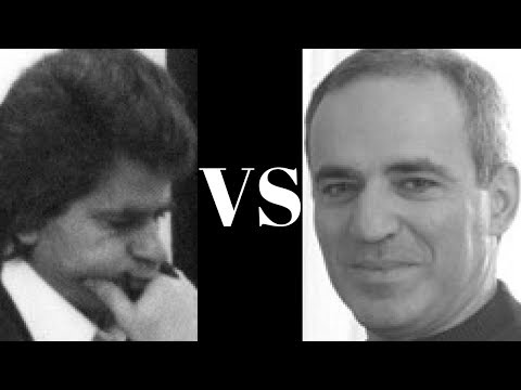 Amazing Chess Game: Garry Kasparov vs Boris Spassky - Linares 1990 - Nimzo-Indian Defense (E34)