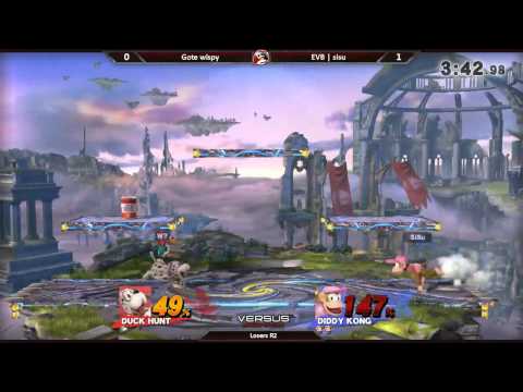 VS Paragon LA Smash 4 Sponsorship - Losers R2 - Wispy (Robin/DuckHunt) vs Sisu (Diddy)