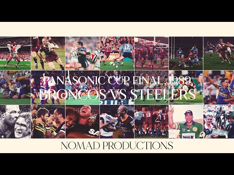 National Panasonic Cup Final, 1989 - Brisbane Broncos vs Illawarra Steelers