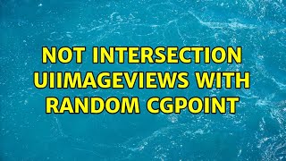 Not Intersection UIImageViews with random CGPoint
