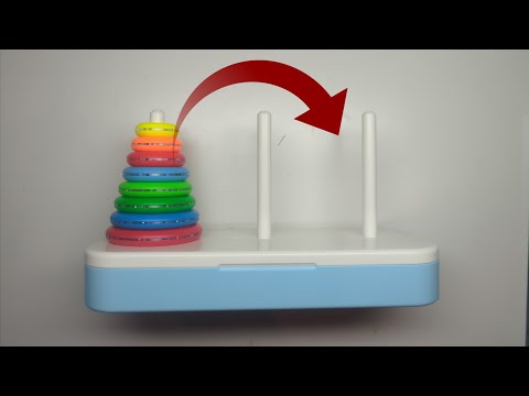 [102] How to solve the Towers of Hanoi - YouTube